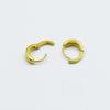 Double Row Silver Hoops Earrings