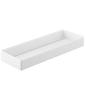 Yamazaki Tower Under-Sink Adjustable Pot Lid & Pan Storage Stand, W40, White, W40 x D14.1 x H14cm, with Sliding Divider Bar, Model 1361