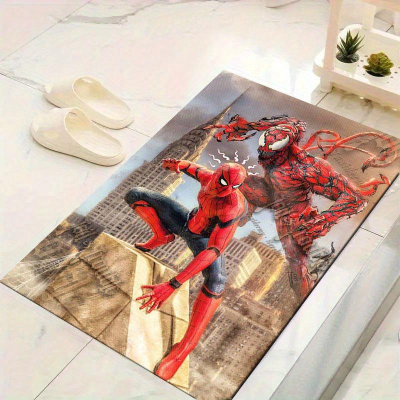 1ks Disney Spiderman Vzor Koberec Plošný koberec Protiskluzový Koberec Ručně omyvatelný Podložka pod nohy Vhodný do Obývacího pokoje Ložnice Domácí dekorace