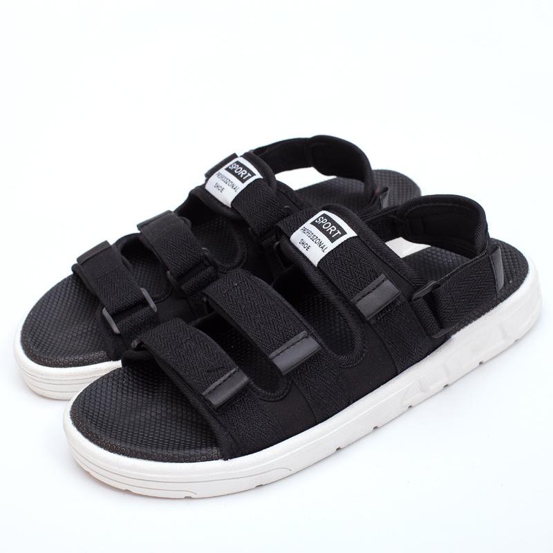 Summer Casual Male Gladiator Sandals Classic Men Beach Shoes Soft Slippers Buckle Strap Couples Sandalias Size 35-46