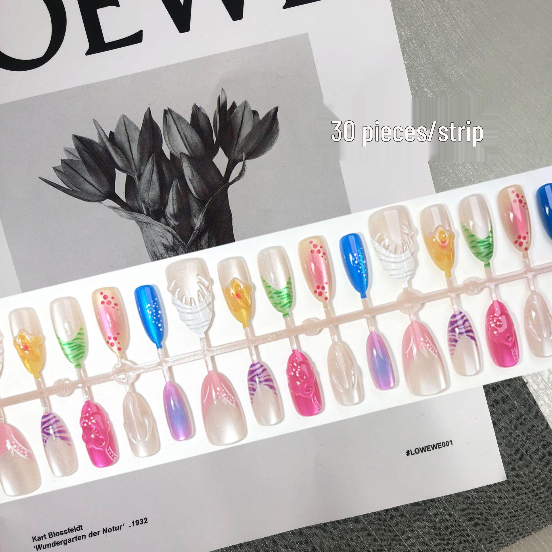 

Патчи для 3D-нейл-арта Shibuya Gal Dopamine Summer Blush Sunset Neon - All M