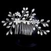 Exquisite Bridal Headdress Elegant Faux Pearl Hairclip Daily Use Rhinestone Hairpin  Girl Gift
