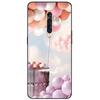 Für OPPO Reno 2 Hülle Weiches TPU-Silikon Cartoon Rückseite Handyhüllen TPU Schwarzer Stoßfänger für Hülle PCKM70, PCKT00, PCKM00, CPH1907