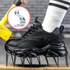 New Women Safety Shoes Breathable Composite Toe Shoes Puncture Proof Work Shoes Platform Sneakers Construction Protection Shoes