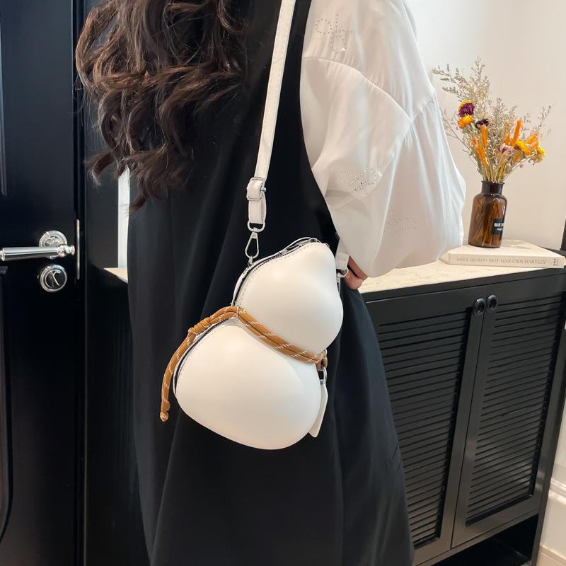 Personalisierte Kürbis Ein-Schultertaschen Designgefühl Herren Ins Umhängetasche Koreanische Mode Mini Damen Handytasche Trend CLE