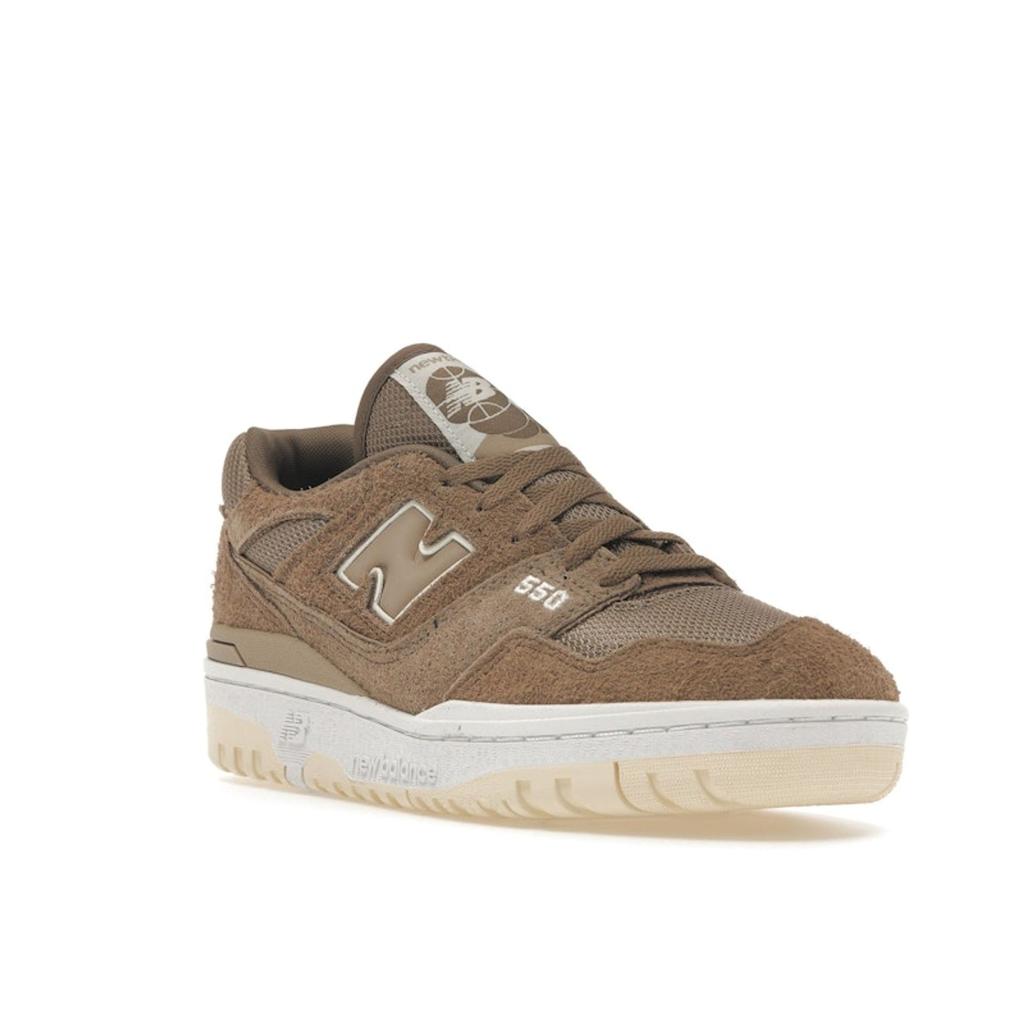 New Balance 550 Mushroom Unisex Sneakers Brown Sea-Salt Macadamia-Nut BB550PHA