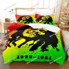 BoB Marley Bettwäsche-Set Einzelbett, Twin, Full, Queen, Kingsize, Bettbezug-Sets für Erwachsene und Kinder, 3D-Druck, BoB Marley, beliebt