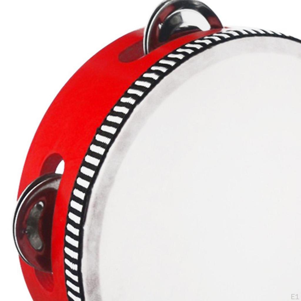 Hand Held Drum Percussion Musical Instrument Traditional Tambourine for Party