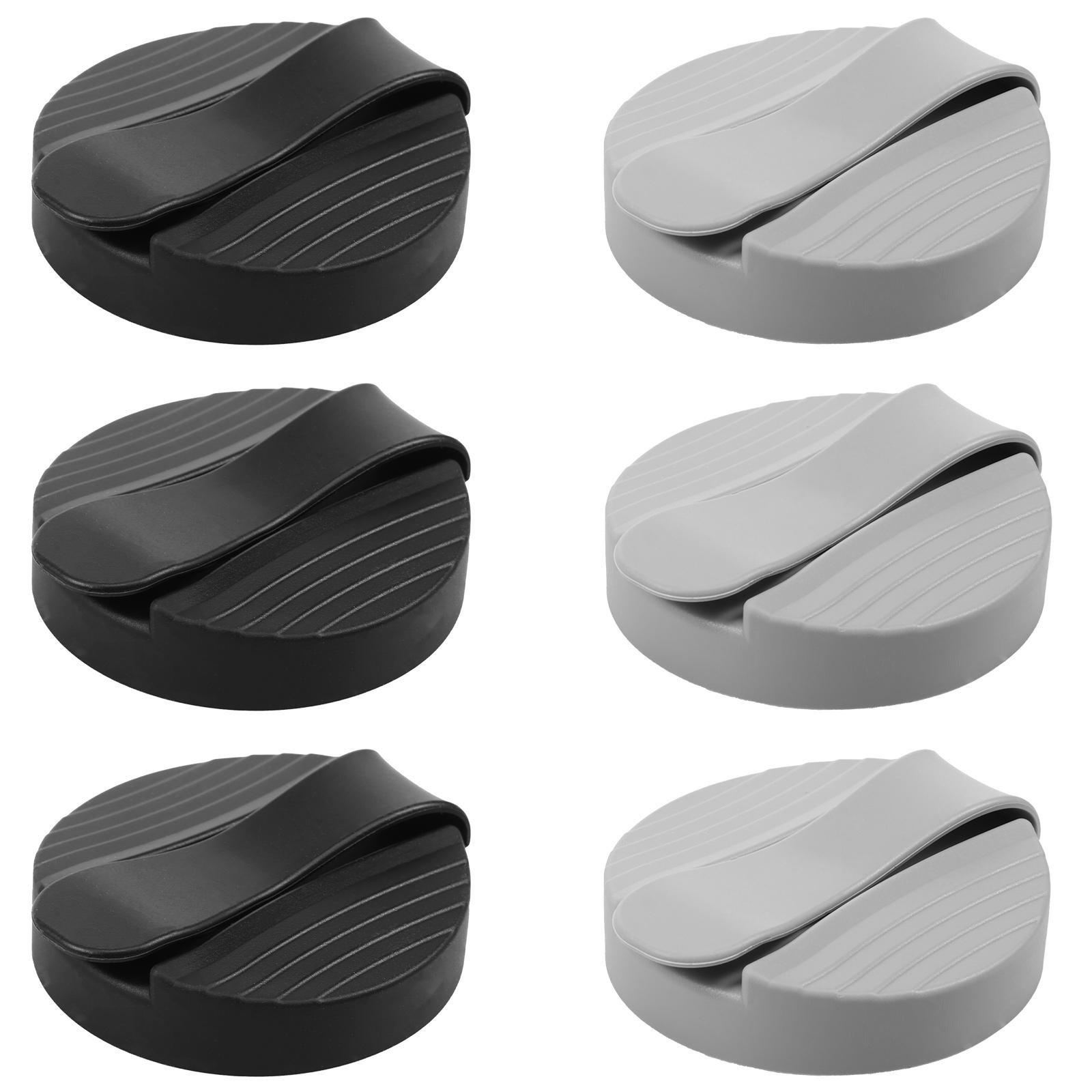 

6Pcs Silicone Can Lids Beverage Jar Covers Reusable Beverage Can Lids Leak-Proof Bottle Seal for Soda Beer Pet Food