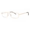 Full Rim Rectangle Rose Gold Smartbuy Collection Leyton 510f Fashion Unisex Eyeglasses