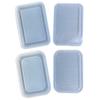 Clear Quicksands Photo Frame Silicone Molds Shaker Oil UV Resin Epoxy Keychain Mold For DIY Pendant Jewelry Making