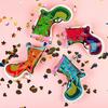 30pcs Wedding Confetti Inflatable PistolHandheld Confetti Guns Plastic Balloons Firework Cannon For Wedding/Birthday/Graduation