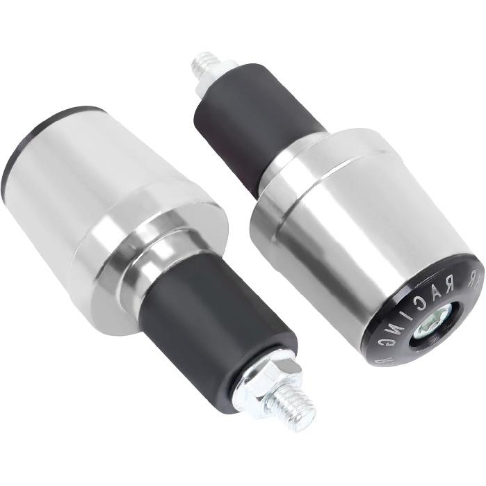 

CHIFUN Motorcycle Bar Ends Plug Universal for 7/8 22mm Handlebar CNC Aluminum Bar End Caps Weight Slider Replacement for Honda Yamaha Suzuki срібний