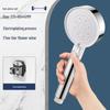 Supercharged High-Pressure Shower Head with Hose Set