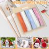 Wool Blending Board Carding Brush Set with 2 Wood Sticks Fiber Carding Board Wool Hand Carder for Mix Color Fiber Felt DIY