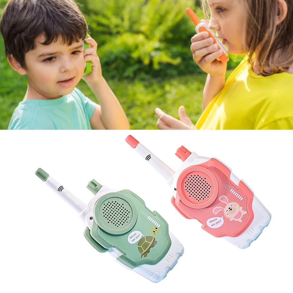 Clear Sound Radio Toy Long Range Wireless Communication Child Handheld Radio Toy for Outdoor Type 1