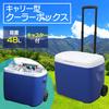 Iris Plaza Cooler Box CB-G003-BL Body: Depth 37cm Body: Height 48cm Body: Width 56.5cm