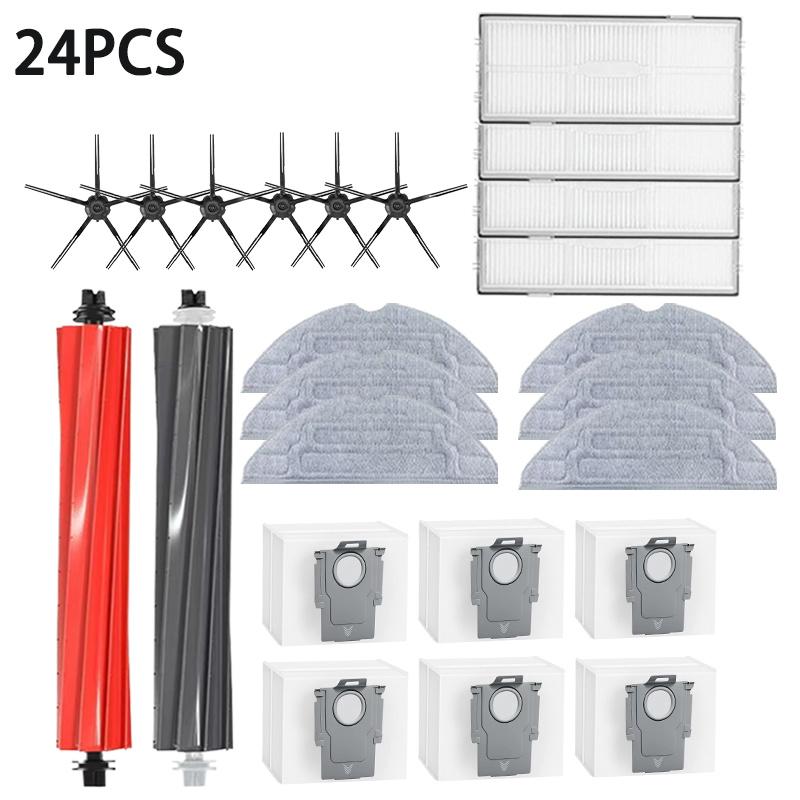 For Roborock S8 S8 Pro Ultra S8+ Accessories mop Choth vacuum bags Side Brush Filter Replaceable robot Vacuum Cleaner Spare Part