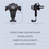 Car Accessories Gravity ABS Vehicle GPS Mobile Phone Holder For Lexus FSPORT LBX NX RX 350h 450h ES UX 300e GS GX IS LS LX CT AEN1