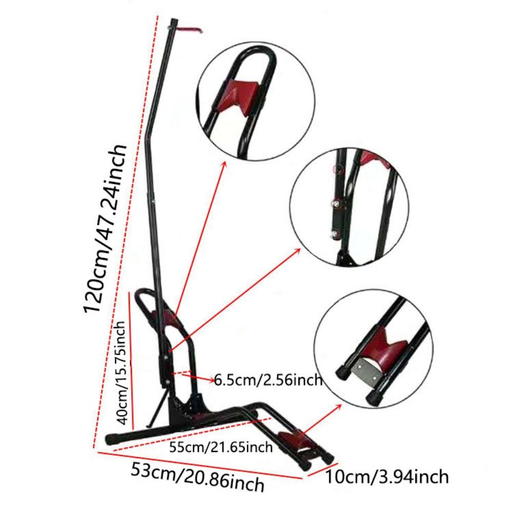 Support de vélo pour rangement vertical et horizontal de vélo, support de vélo vertical intérieur, support