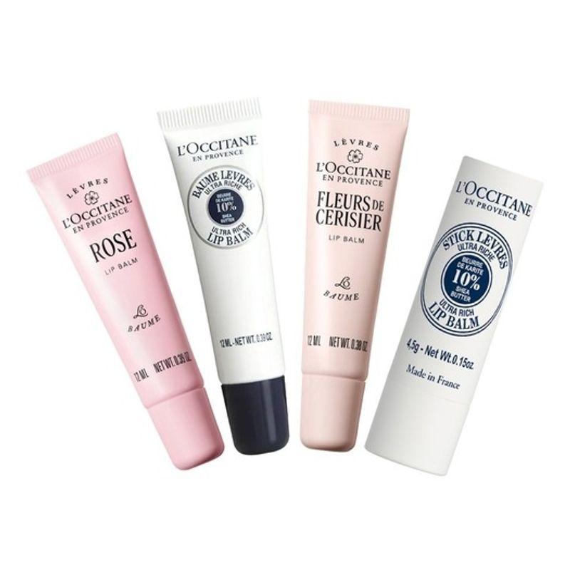 LOCCITANE Lip Balm Collection (Choose 1) Optional - Shea Butter Lip Balm Stick 4.5g