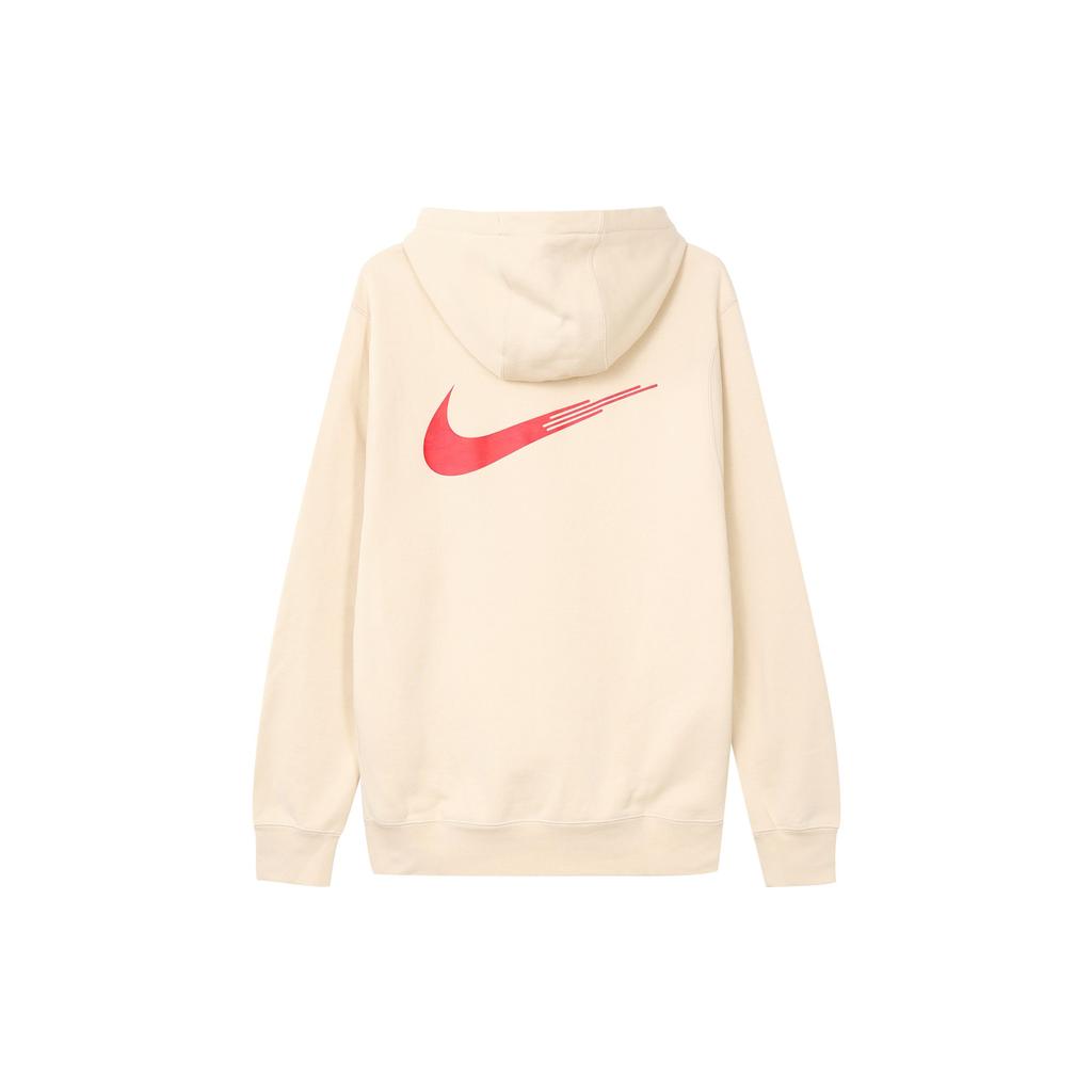 Nike CNY Year Of The Rabbit Series Sportswear Letter Logo Print Fleece-Lined Knit Hoodie Men Tops Beach-Yellow FD4058-126