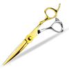 6.0" Napson 440C Hairdressing Scissors Set: Straight, Serrated, Thinning for Salon Use