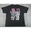 JoJo Bizarre Adventure Giorno Bruno Graphic T-Shirt Mens XL Black Golden Wind Unisex T-Shirt