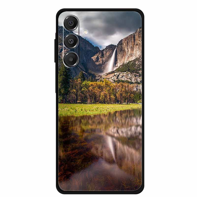 For SAMSUNG GALAXY A37 A57 5G Case Original Soft Silicone TPU Phone Cases Cover Samsung A57 A37 5G Fashion Protector Planet Capa