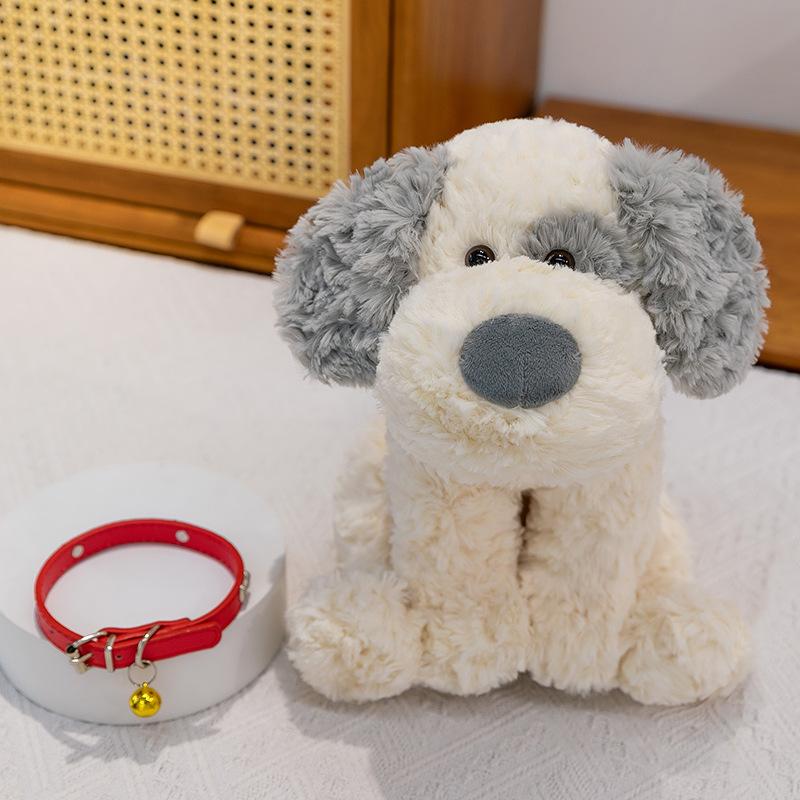 Lop-eared Pirate Dog Plush Toy Children Sleeping Pillow Collar Dog Home Ornament Office Doll Birthday Gift