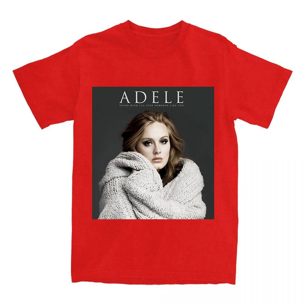 

Adele Adkins T-shirts Summer Cotton Short Sleeve Tee-shirt Round Neck Ropa Mujer Graphic Printing Fashion Women Anime T-shirt Band T-shirt summer Tops XS