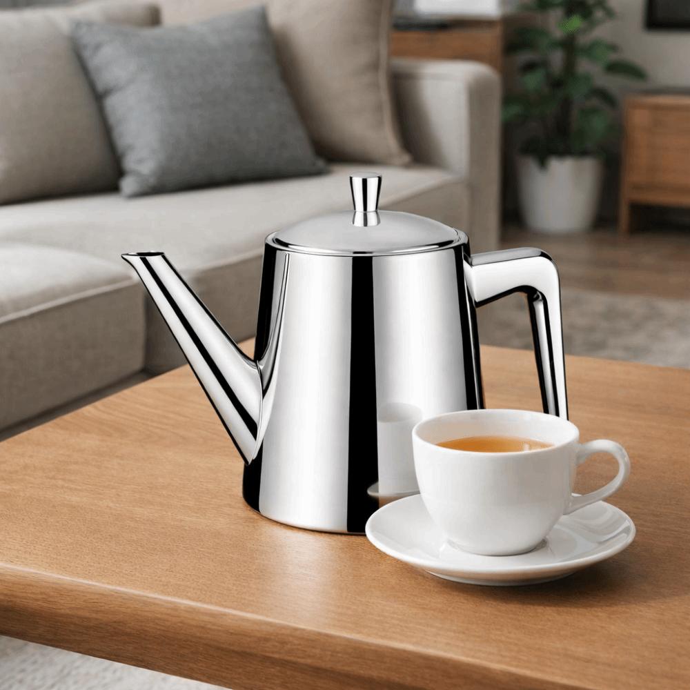 with Filter Tea Kettle Large Capacity Flower Tea Pot Stainless Steel Long Spout Teapot  Stove