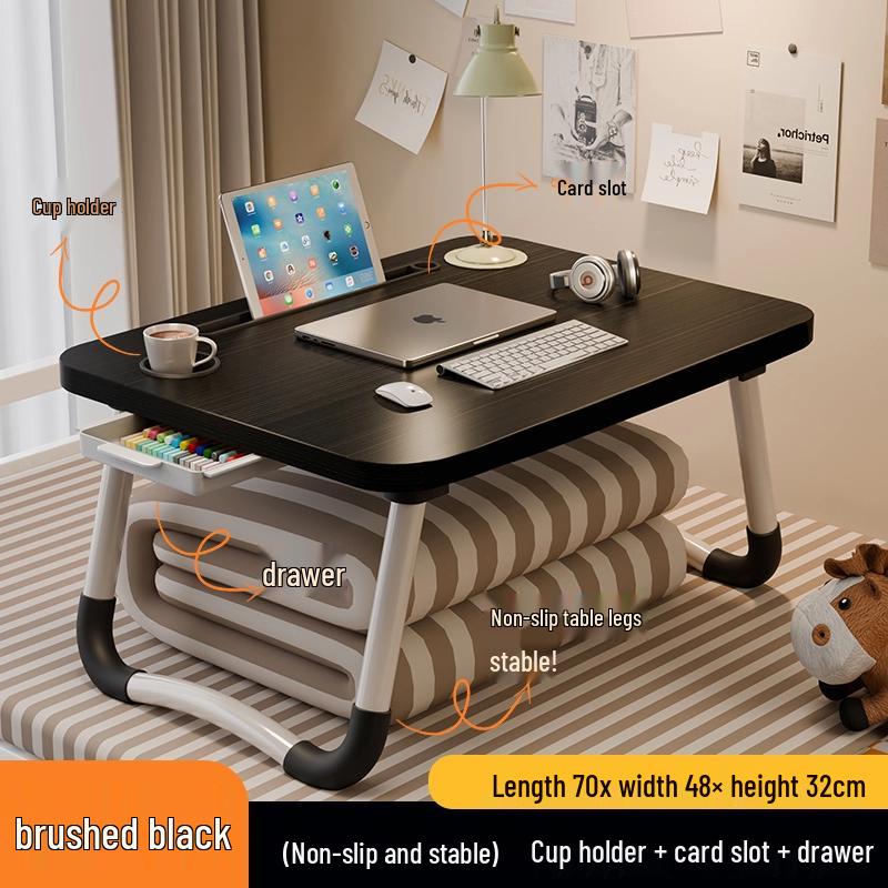 Foldable Dorm Study Desk and Laptop Stand