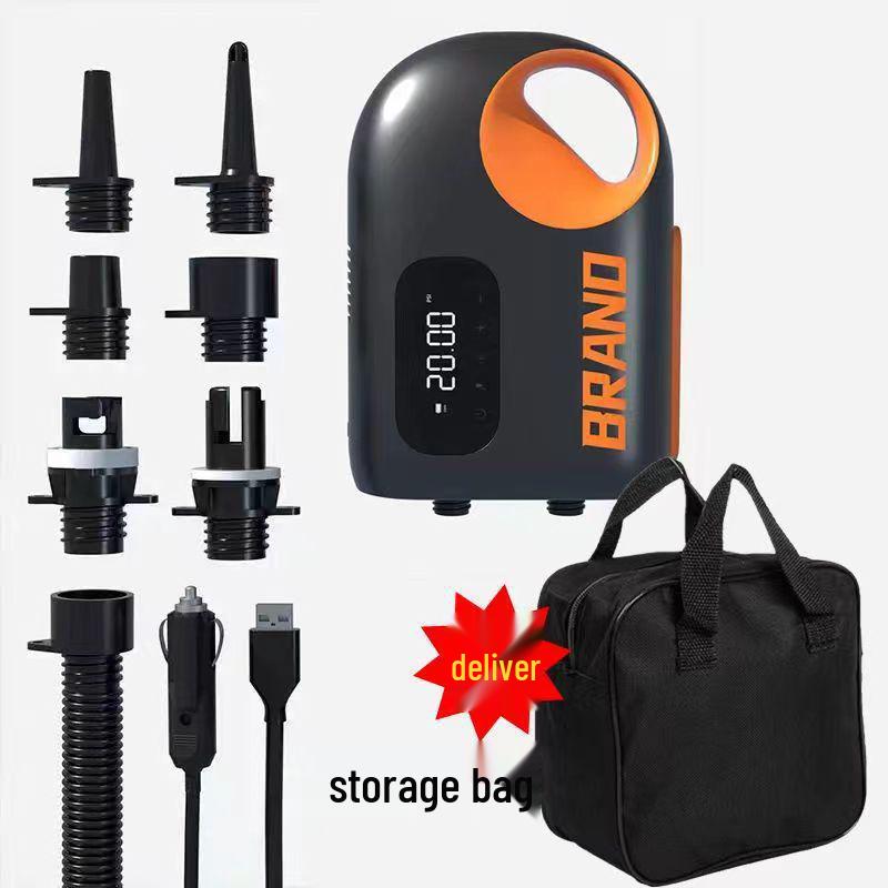 Kompakte kabellose elektrische Luftpumpe für Auto, Zelt, SUP, Kajak