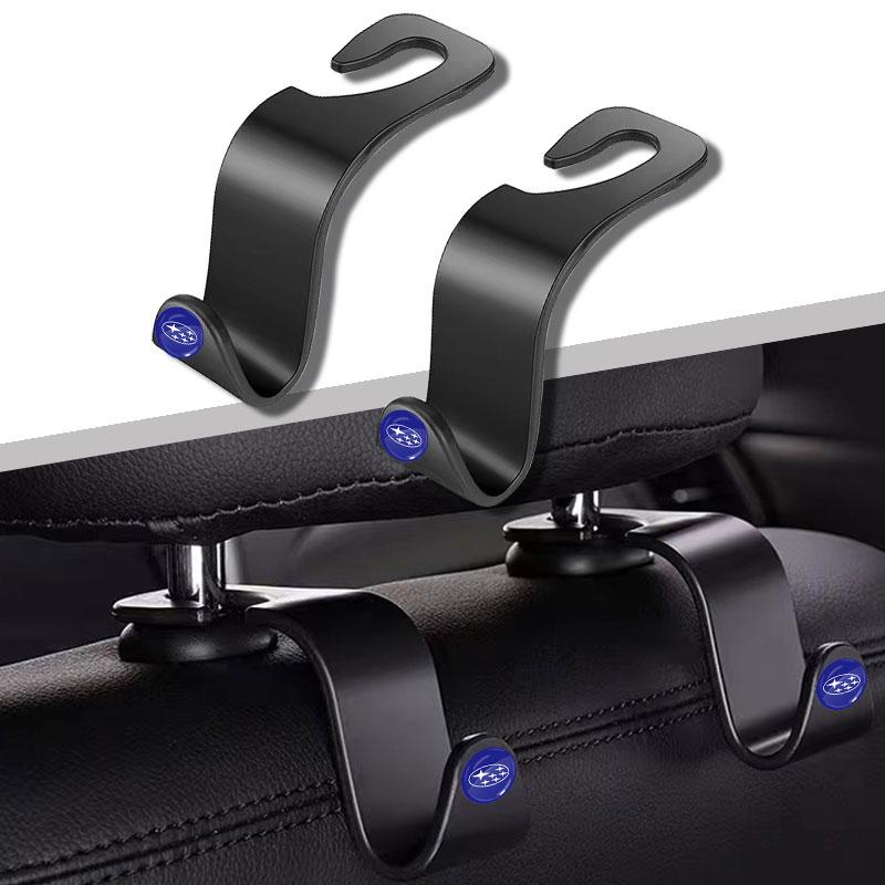 2/4Pcs Car Seat Hook Multifunctional Storage Hanger Car Styling For Subaru Impreza Legacy WRX STI BRZ Forester Ascent Levorg XV