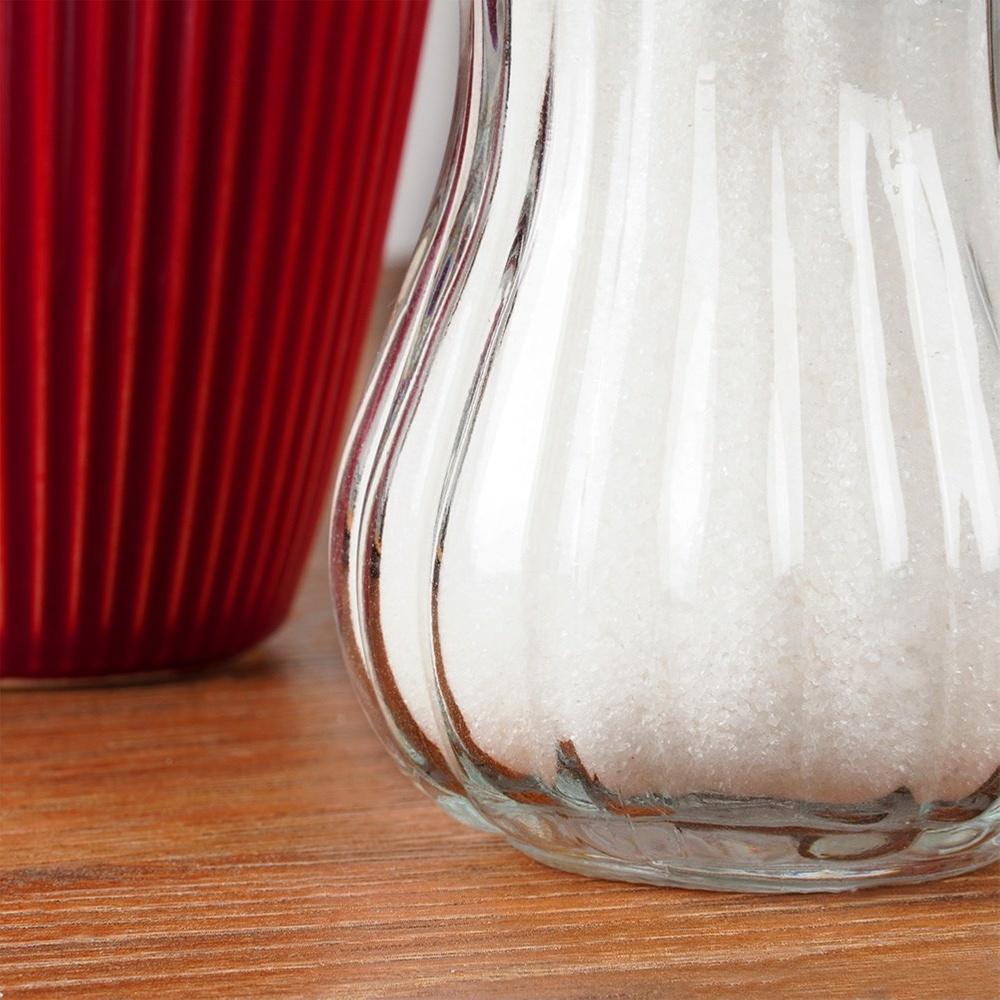 Glass sugar bowl with dispenser 190 ml