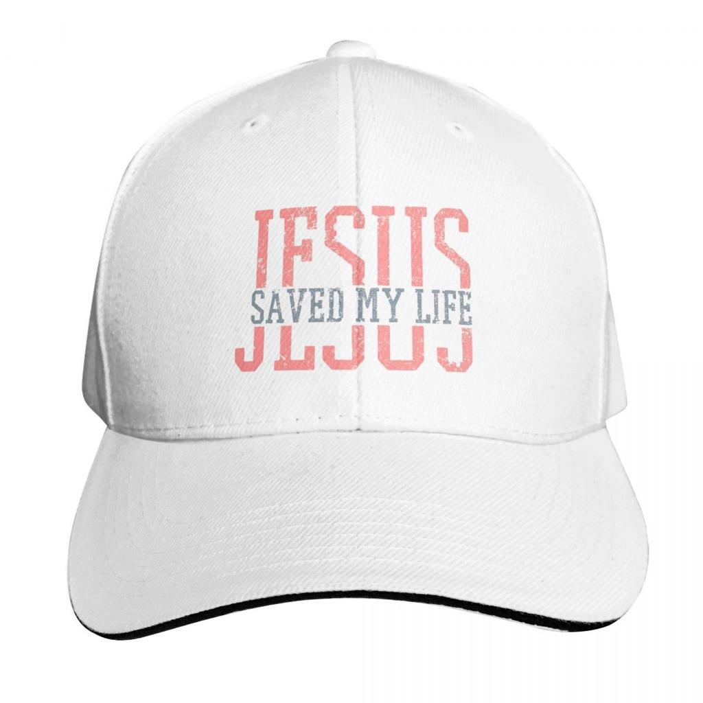 Jesus Saved My Life Logo Cap Fashion Casual Baseball Caps Adjustable Hat Hip Hop Summer Unisex Baseball Hats