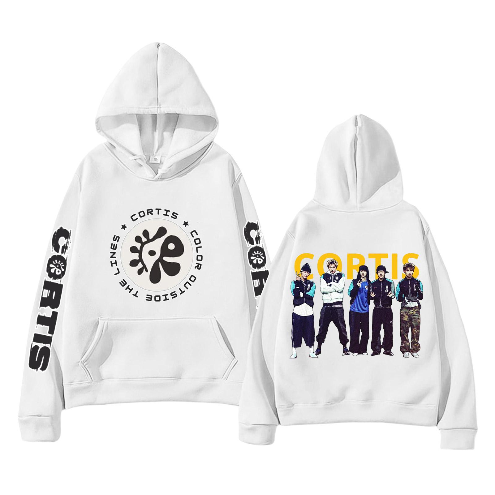 Женская повседневная модная толстовка с капюшоном и карманами с принтом из букв XL белый