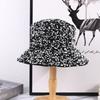 Retro trend full edition sequin fisherman hat suitable for ladies stage performance street photo travel