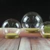 Clear Cork Base Display Decor Table Centerpieces Collectibles Stand Jar Dome Countertop