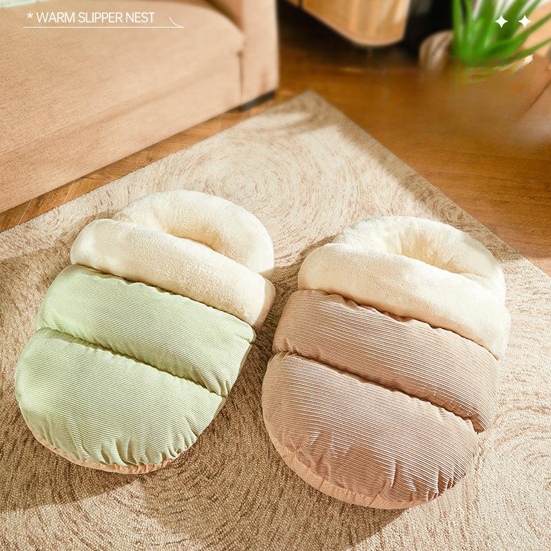 New Luxury Enclosed Cat Bed with Warmth and Security Features for Cats In Multi-Cat Families All-Season Pet Sofa Cat Accessories