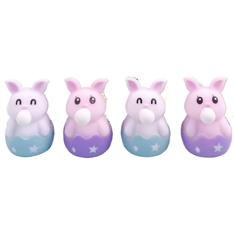 Funny Kawaii Squeeze Blowing Bubble Animal Sloth Sloth Bear Mermaid Pinch Stress Relief Doll Ornaments Kids Toy Gift Baby Prizes