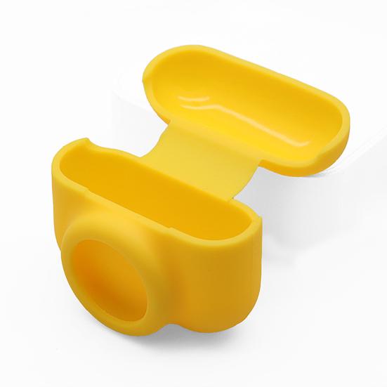 Tracker Protector Multifunctional Simple Design Silicone 2-in-1 Earphones Protective Sleeve for Airpods for Airtag