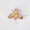 Enamel Rhinestone Bee Brooch Pin for Clothing and Accessories