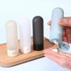 60ml Portable Plastic Tubes Bottling Bottle Cylindrical Squeeze Bottles Travel Cosmetic Empty Bottle for Shampoo and Shower Gel