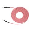 Musical Instrument Cable Braided Shielding Audio Extension Cord with NickelPlated Plug 6 Meter