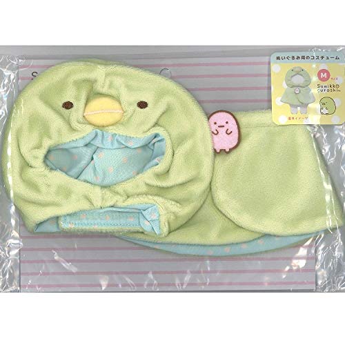 Naitou Design Sumikkogurashi Plush Costumer Penguin? Medium, for Plush Toys Ages 6+, Hood Size: Approx. 14cm Wide