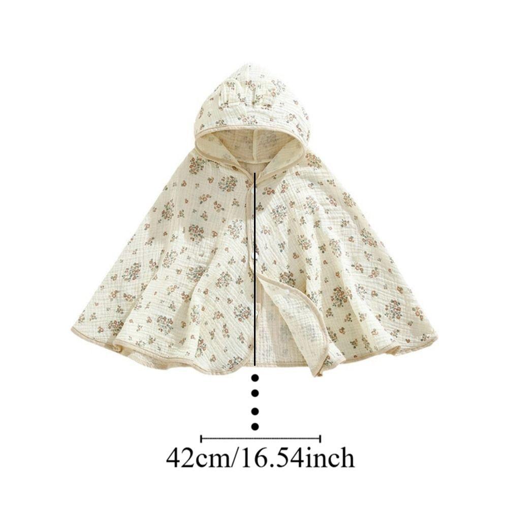 Fashion Children's Sunscreen Cloak Cotton Summer Sunscreen Shawl Ultra-Thin Boys And Girls UV Protection Cloak Outdoor