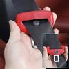 Hub Caps 2pcs Car Seat Belt Buckle Cover Leather NDGXDE Protector Anti-collision Case For Alfa Romeo Mito Brera 147 Giulietta Sportiva
