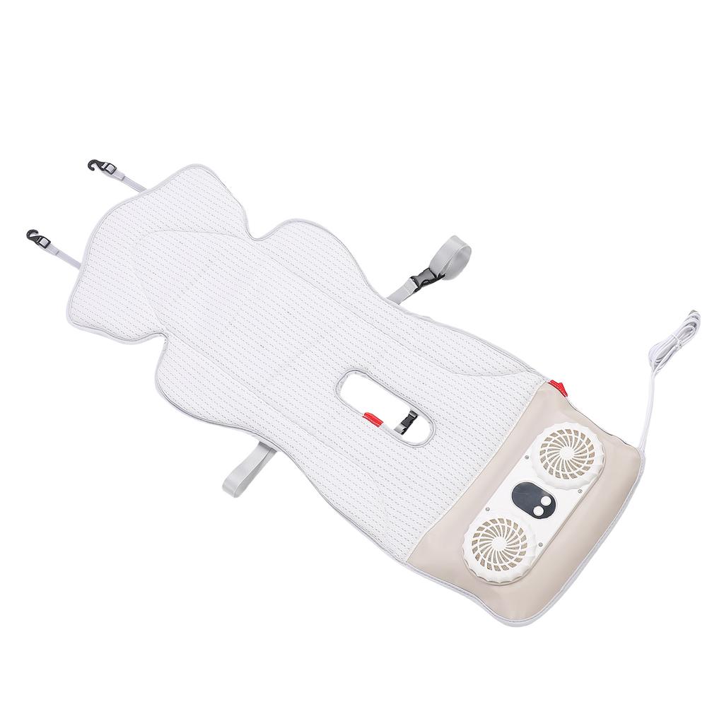Baby Stroller Cooling Pad with 2 Fans USB Powered Stroller Cooling Cushion Liner Digital Display